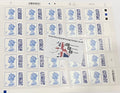 25 x 1p QR Coded Queens Head Stamps (25% Discount!)