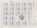 25 x 5p QR Coded Queens Head Stamps *25% Discount!* (3.75p Each!)