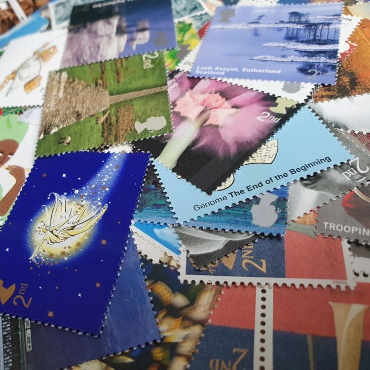 1 x 2nd Class Stamps Gum *7% Discount* (85p Each!) *NO EXPIRY DATE!*