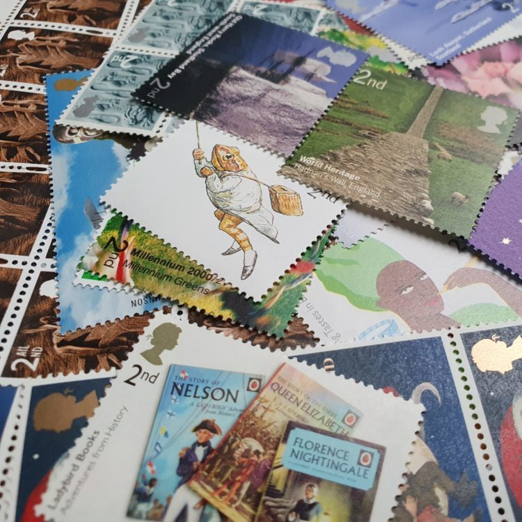 1 x 2nd Class Stamps Gum *7% Discount* (85p Each!) *NO EXPIRY DATE!*