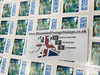 NEW BARCODED 1 x 2nd Class Christmas Stamps Self Adhesive *6% Discount* (86p Each!)