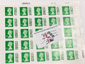 NEW 25 x 2nd Class Green Stamps (QR Coded) Self Adhesive *5% Discount* (86.45p Each!)
