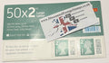 50 x 2nd Class Stamps Large Letter Dark Pine Green (QR Coded) Self Adhesive *5% Discount* (£1.47 Each!)